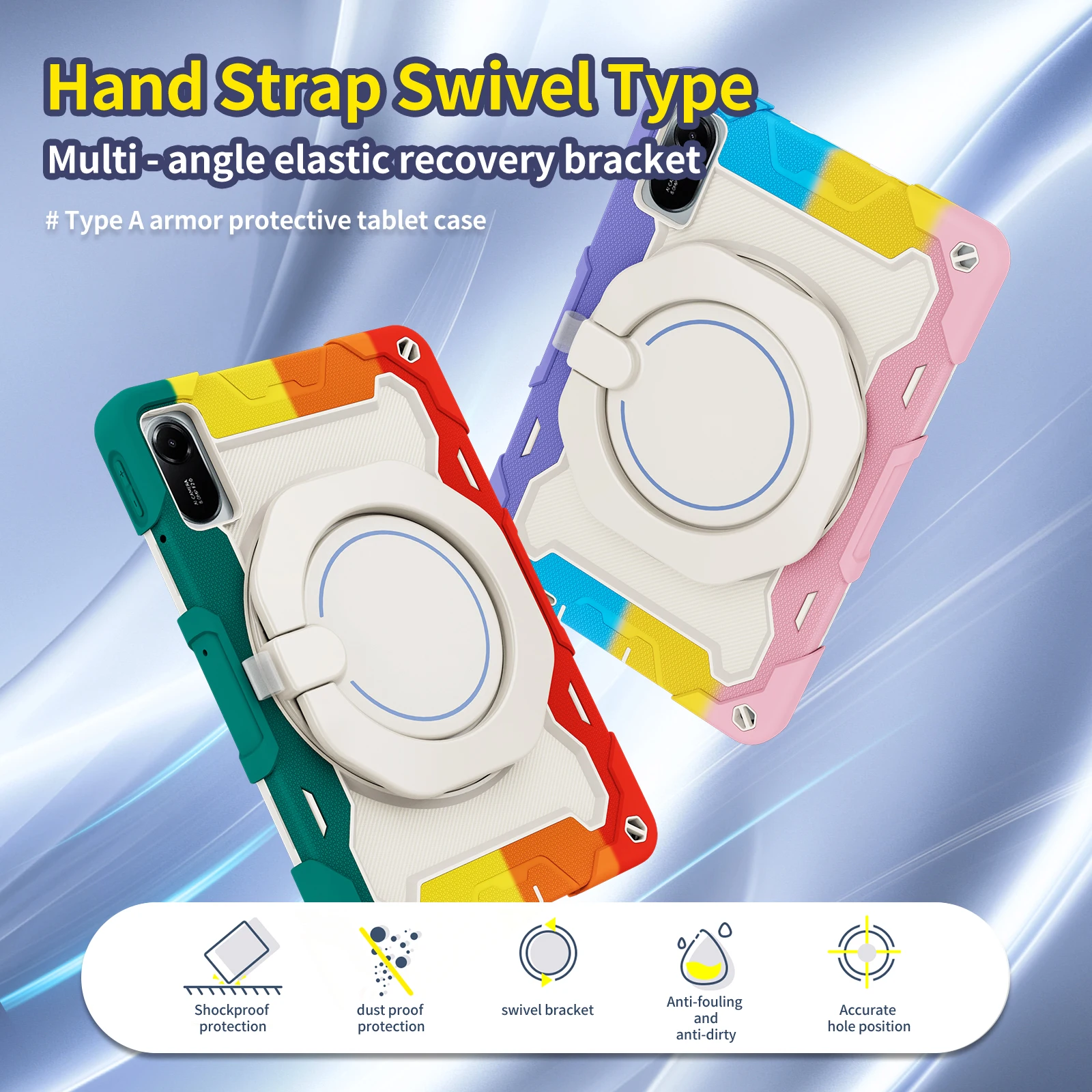 Hand Stand Tablet Protective Cover For Xiaomi Redmi Pad 2 11 inch 2025 Redmi Pad SE 11\