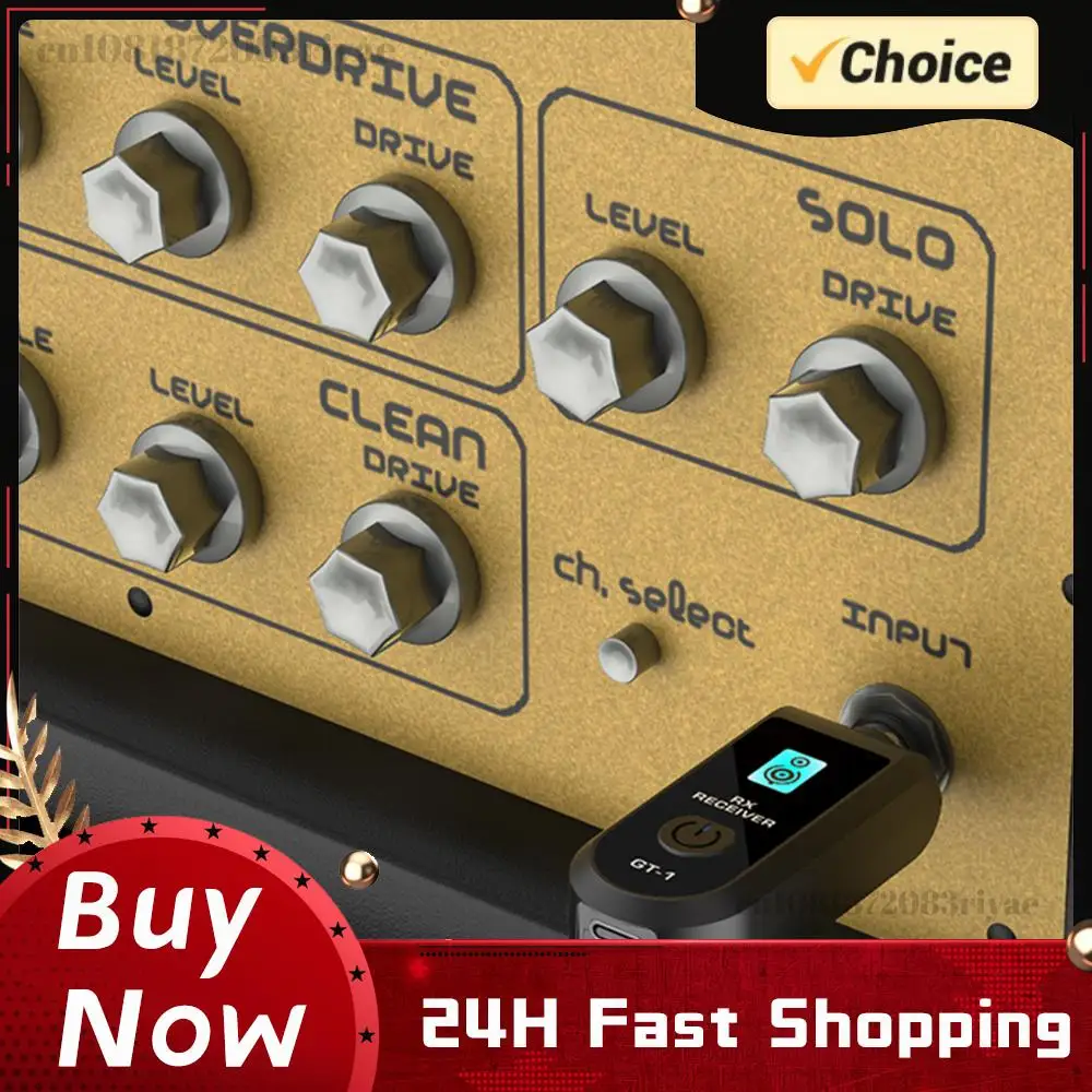 

Беспроводная гитарная система 2.4G с передатчиком и приемником, точной передачей звука, перезаряжаемая, для электрогитары, бас-гитары, скрипки