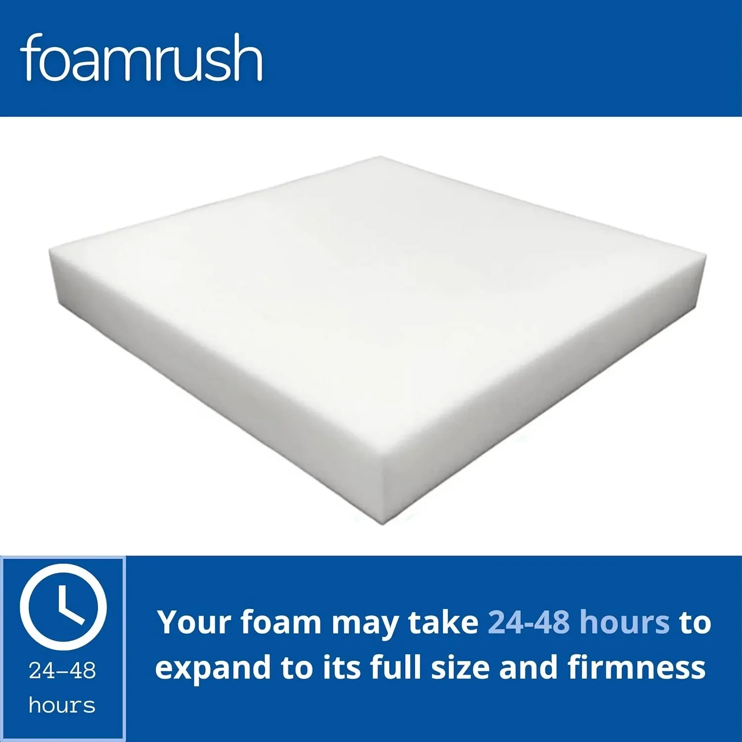 Custom 5/8cm High Density White Foam Sponge Cushion Foam Upholstery Replacement Pad Window Cushion  Mattress Sofa Seat Cushion