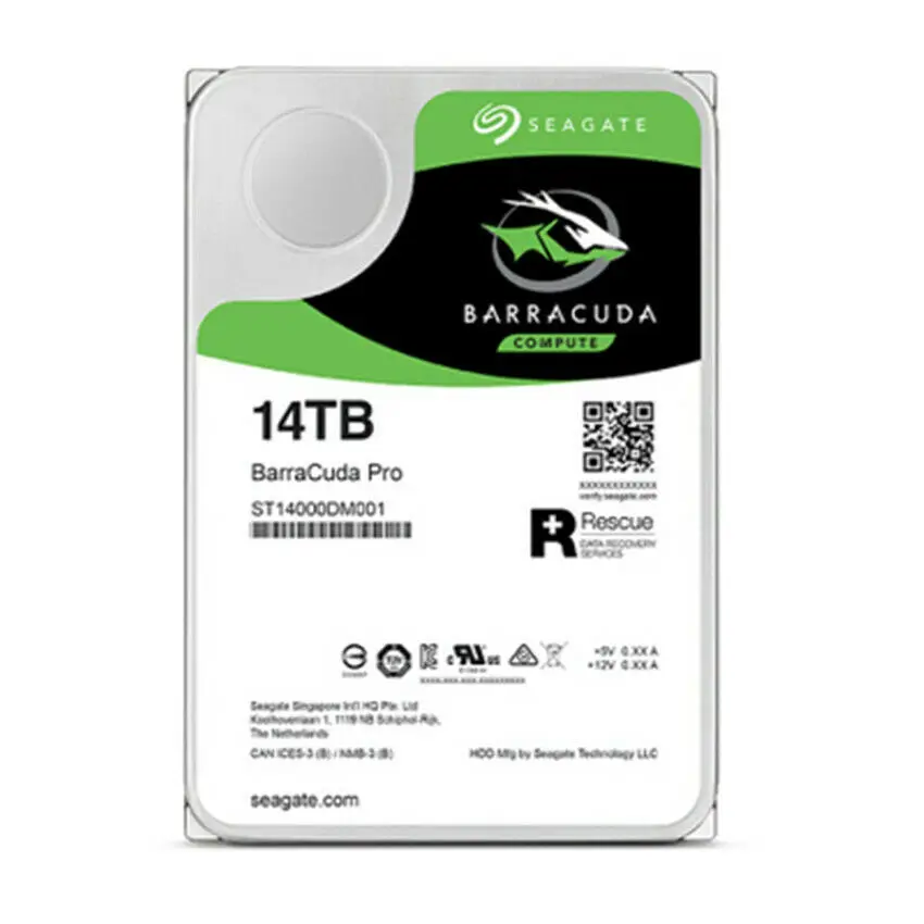 NEW ST14000DM001 Seagate Barracuda Pro 14TB 7.2K 256M 6Gb/s 3.5