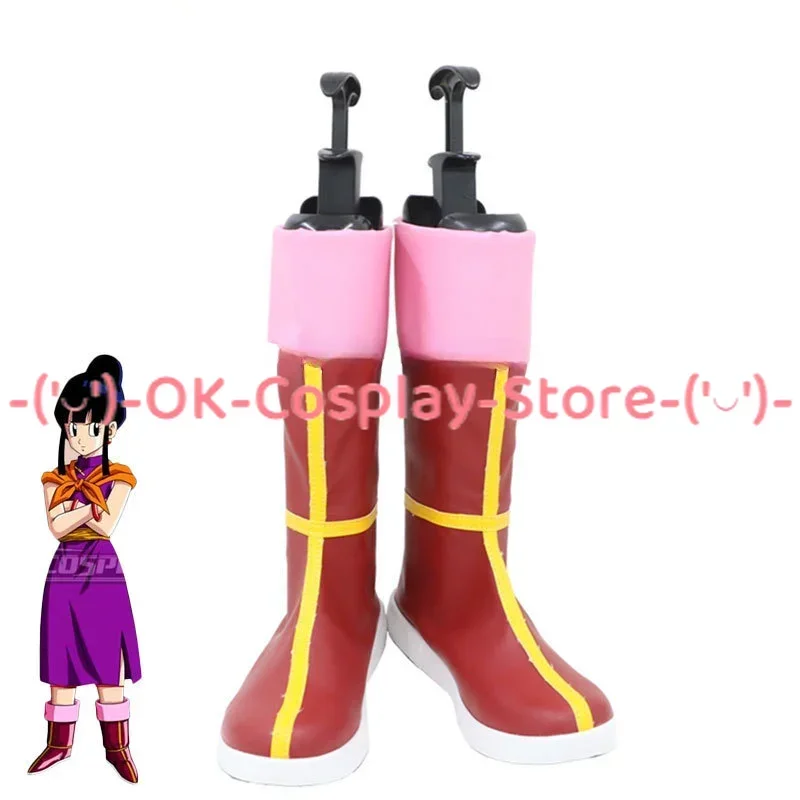 

[На заказ] обувь для косплея игры Chichi, реквизит для ролевых игр в стиле аниме, Хэллоуин, карнавал, праздничная вечеринка, ботинки из искусственной кожи