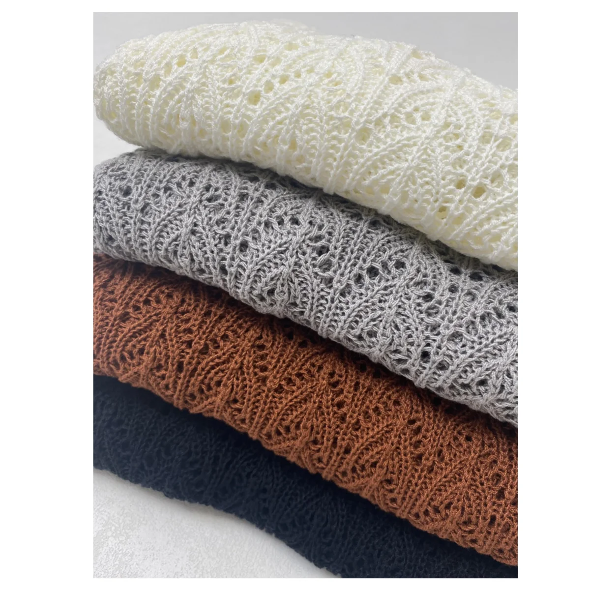 Ladies' Fashion O-neck Knitted Sweater Solid Color Long Sleeve Knit Pullovers Simple Chic Jumpers 2o25 Korean Elegant Knit Tops