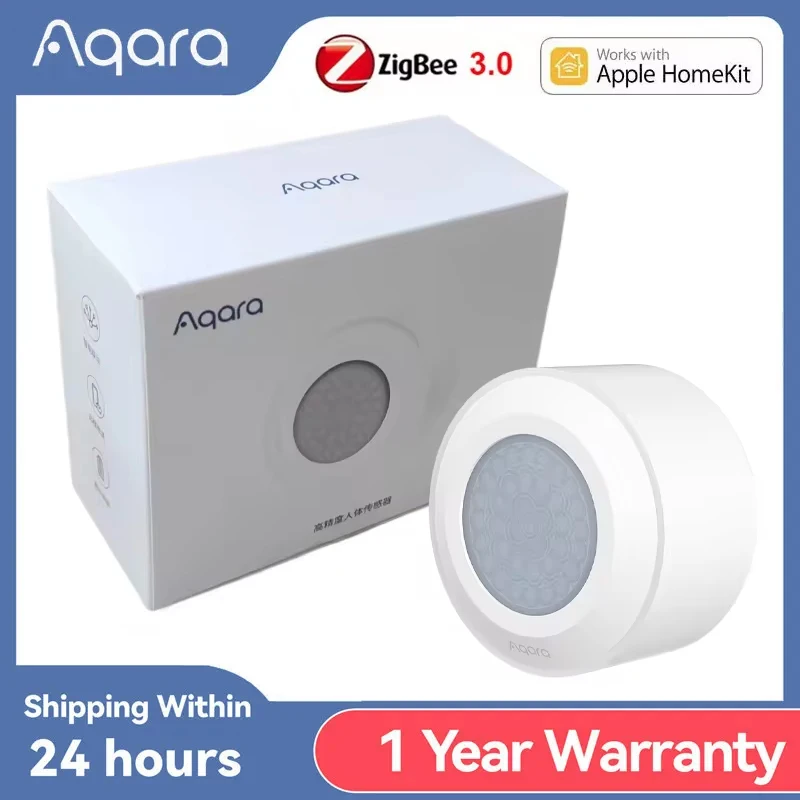 Aqara High Precision Human Sensor Smart Home Body Motion Sensor ZigBee 3.0 Wireless Connection IPX5 Waterproof Work With Homekit