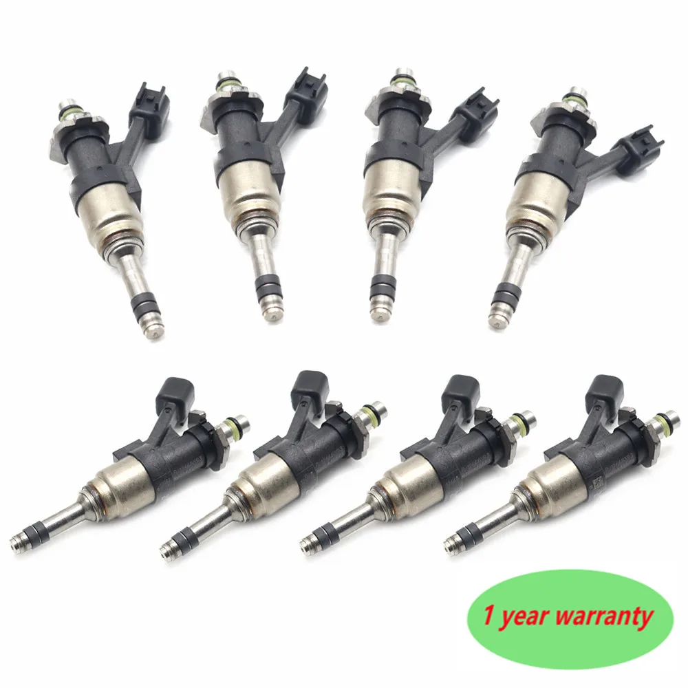 

8pcs New Fuel Injector 12668393 12672370 For GMC Sierra Yukon For Cadillac Escalade For Chevrolet Camaro Silverado 6.2L V8