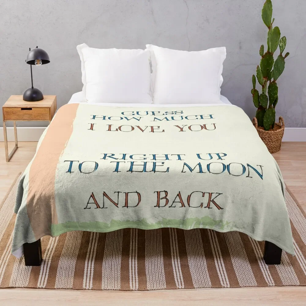 

Guess How Much I Love You Throw Blanket Kid'S Designers for babies Blankets