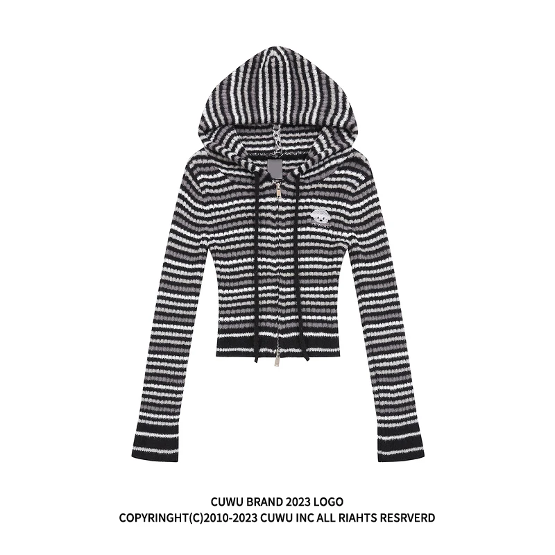 

CuuwU Sweet Soft Pink Sweater Cardigan Women's Spring New Small Size Slim Knitted Top Street Sle Long Sve ort Length