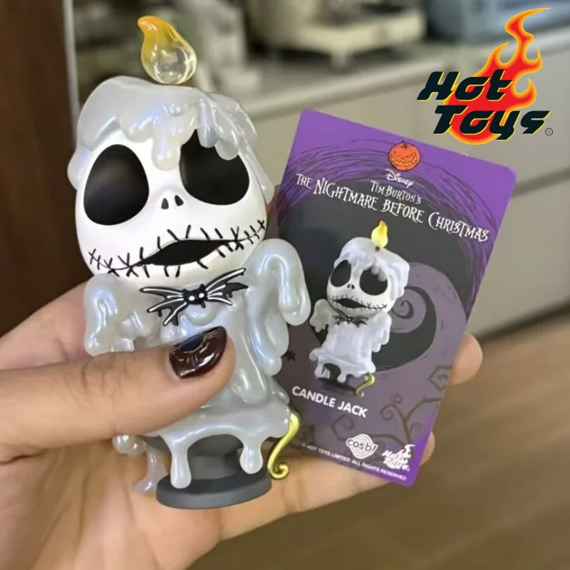 Echte Hot Toys The Nightmare Before Christmas V3 Cosbi Sammlerstück Jack Skellington Figuren Blind Box Halloween Geschenkspielzeug