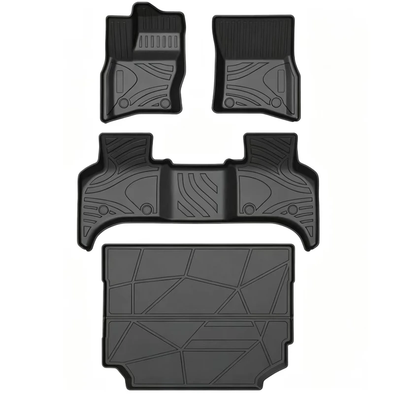 Use for Land Rover Defender Car Carpet All-Weather Car Floor Mat for Land Rover Defender 110 Waterproof Trunk Mat Car Floor Mat
