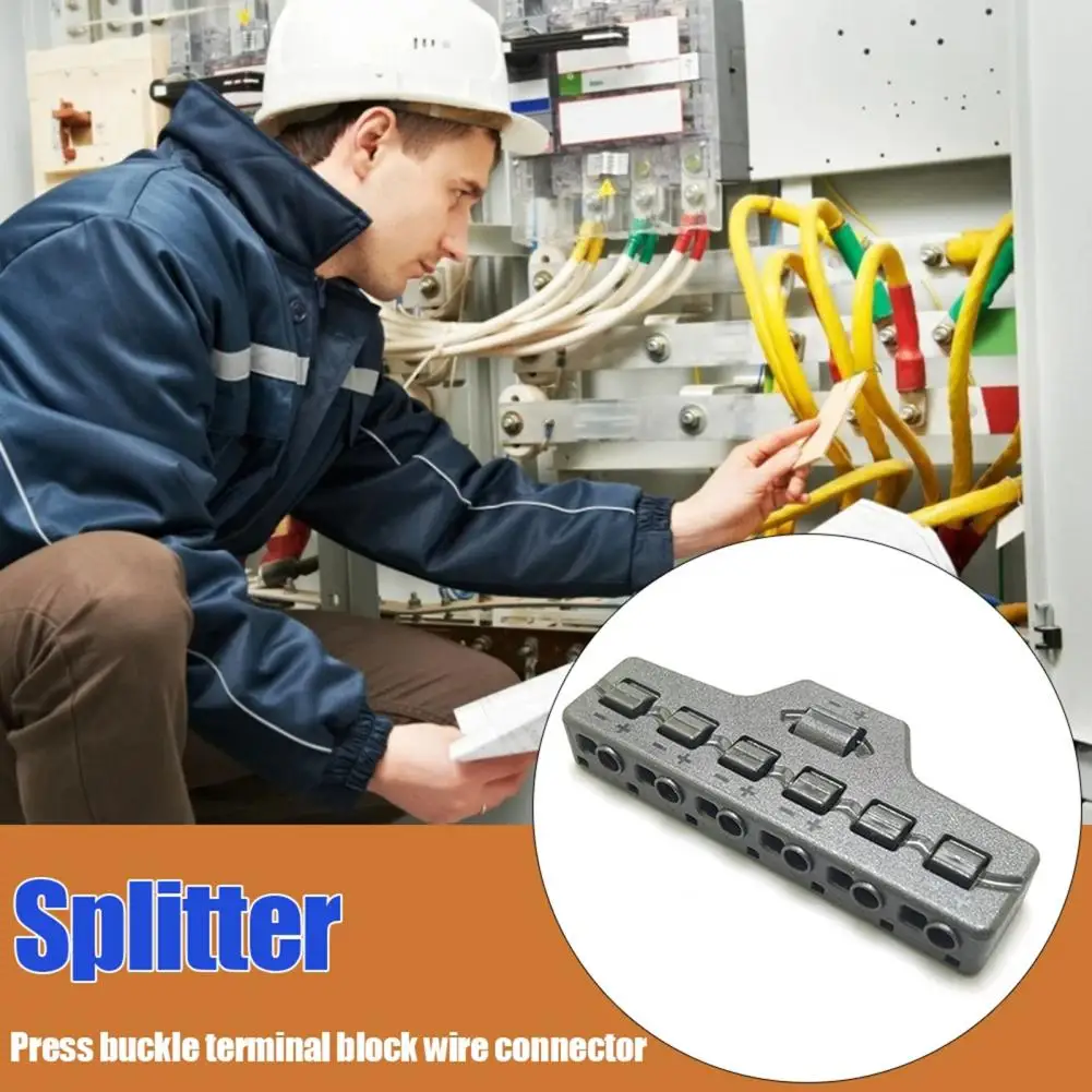 Cable Quick Splitter Quick Splitter Push-in Wire Connector Lightweight Led Terminal Block Portable Fast Cable Wiring for Easy