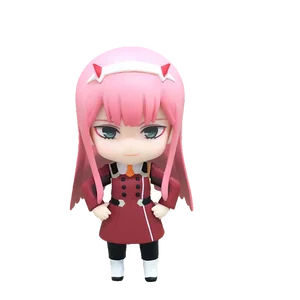 Sosok Amina 10CM Sayang dalam Seragam Versi FRANXX Q Seragam Tempur Boneka Mainan Hadiah Koleksi Ornamen Kotak Bahan PVC 12 penjualan terbaik sayang di figura franxx - №