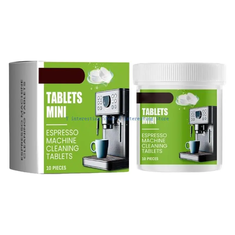 

896A Prolongs Coffee Machine Life Deep Cleaning Tablets Double Strength Formula Eliminates 99.9% Oil Buildups And Limes Scale