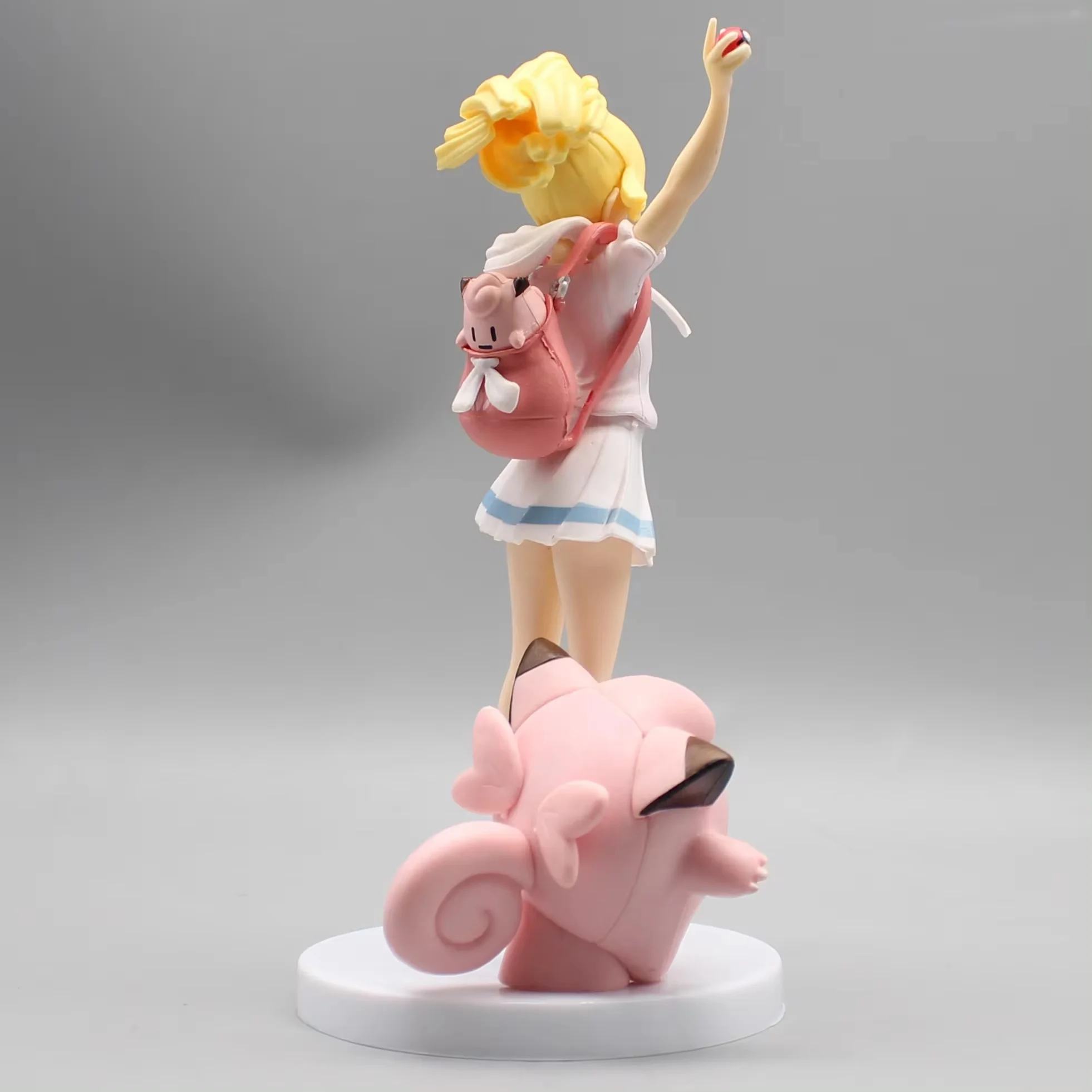 20cm Pokemon Anime Figure Series Come On Lilia Pippi Gk PokéMon Sun Moon Collectible Model Figure Ornaments Peripheral Gifts