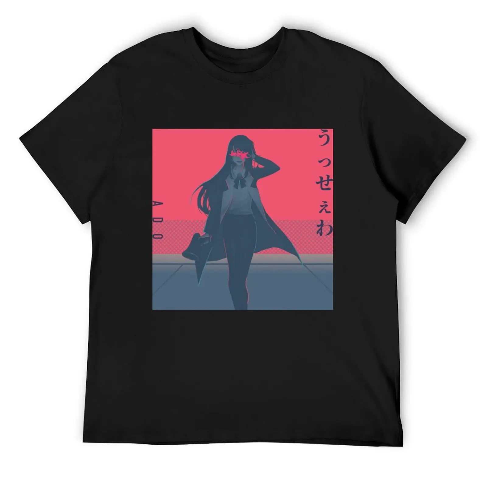 

ADO x YOASOBI || JPOP T-Shirt summer top blue lock Man t-shirt tees men workout shirt