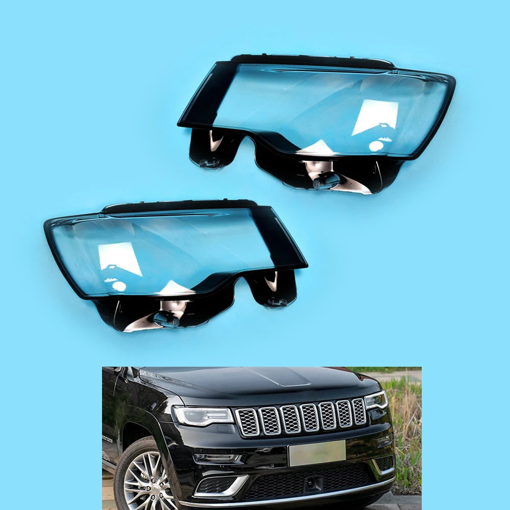 

Прозрачная крышка для объектива автомобильной фары для Jeep Grand Cherokee 2014-2019