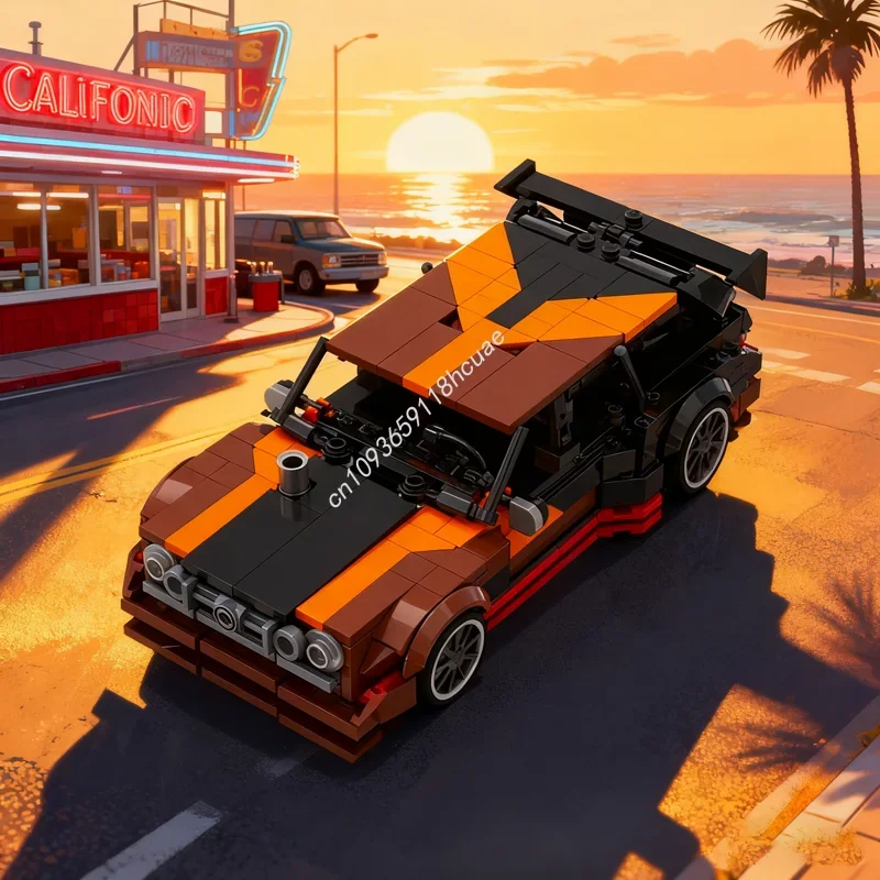 

494pcs MOC Mercedesesed Benz Black Smoke LTD Model Building blocks Architecture Christmas gifts idea Education Brick toy Kids