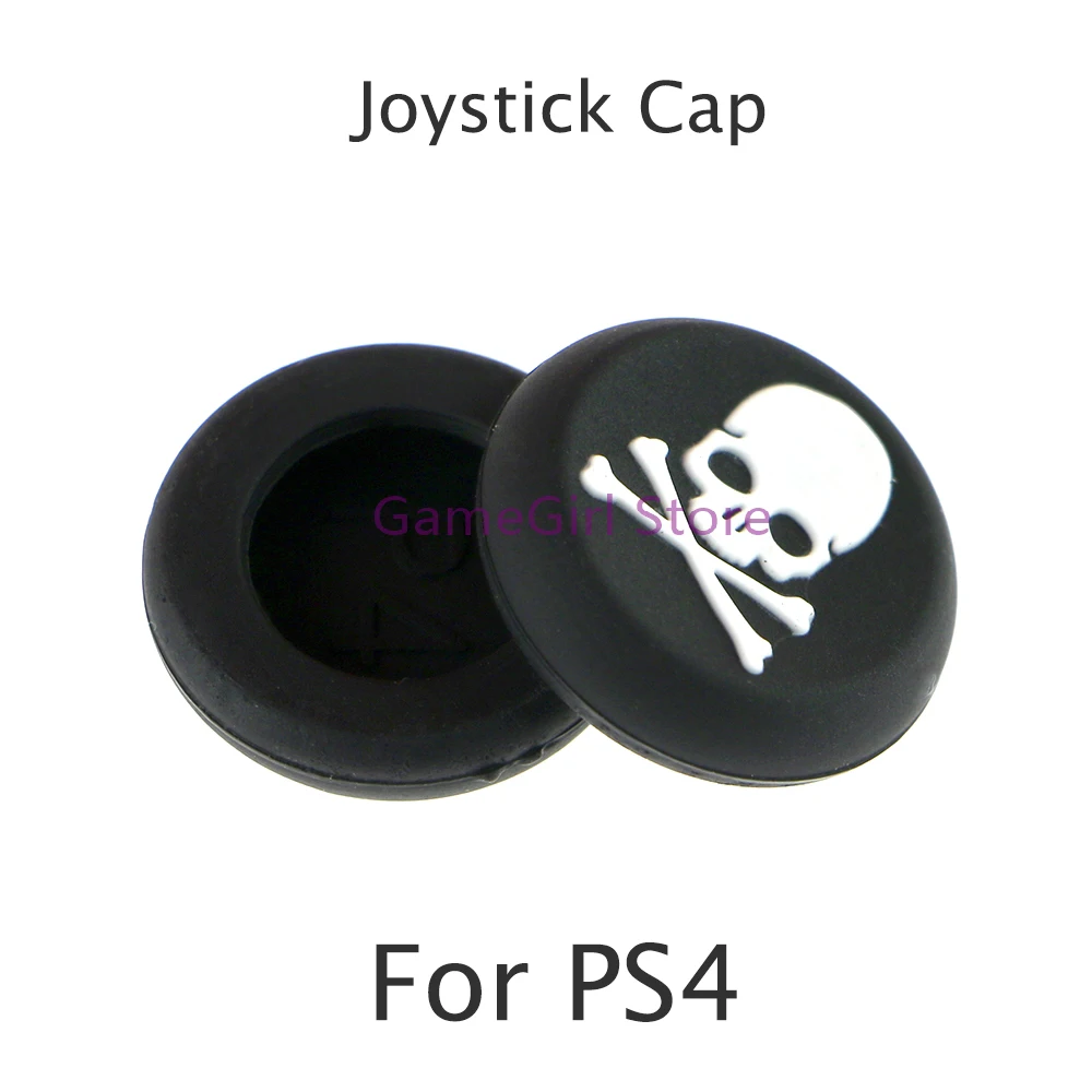 2pcs Skull Head Thumb Grip Thumbsticks Joystick Silicone Cap For PS3 PS4 Xbox360 Xboxone Controller