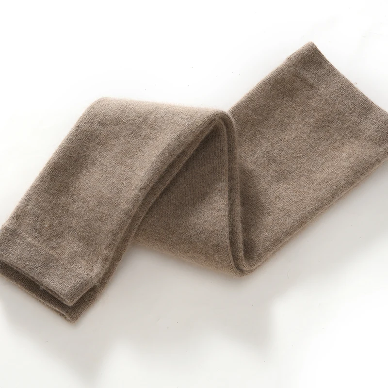 캐시미어 레그 워머 남녀공용 신축성 있는 무릎 높이 레그 슬리브 사계절 착용 가능 편안함과 스타일 (1쌍)