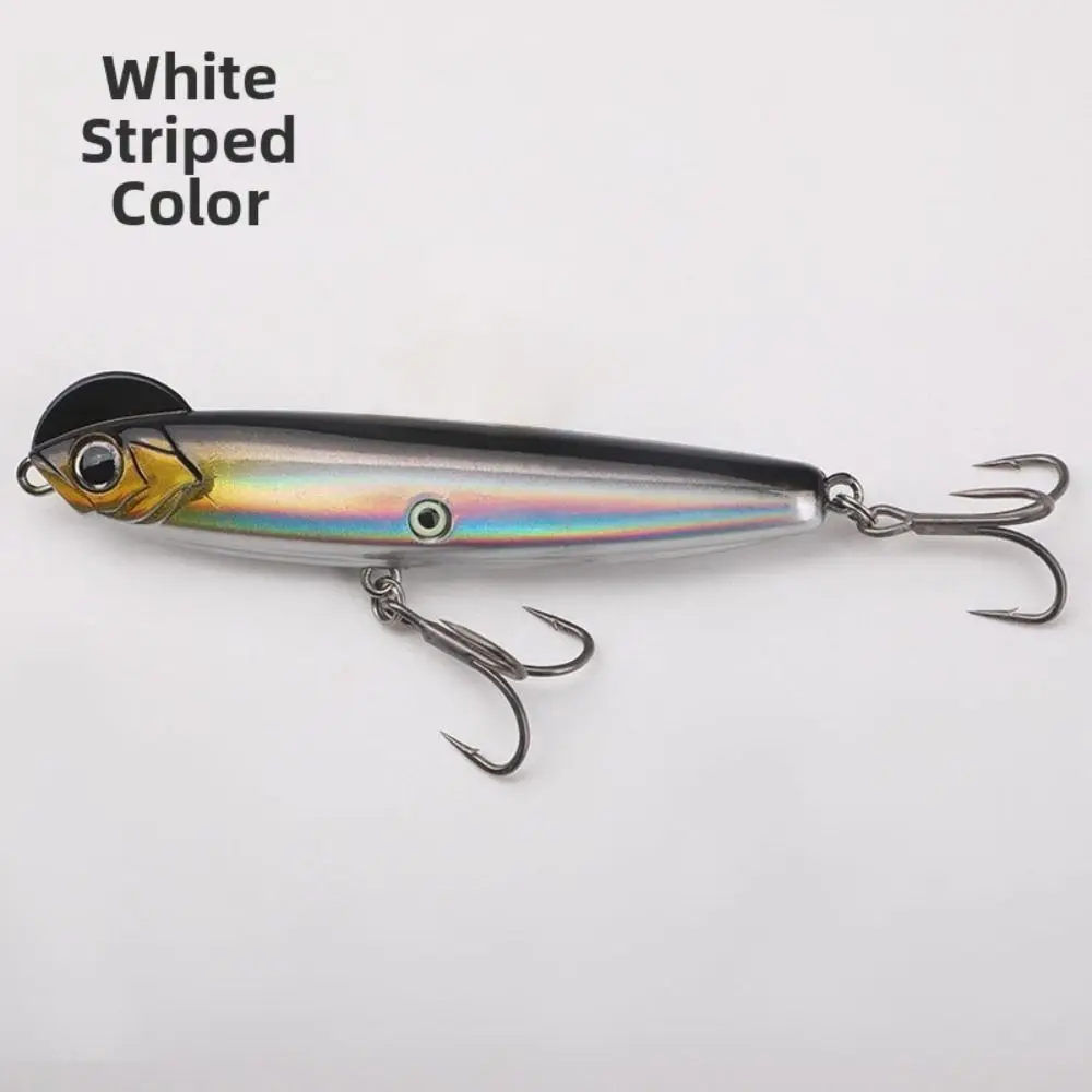 Sinking Type Pencil Lure Full Water Column Solid Body Long-Cast Pencil Lure Triple Hook Long-Cast Design Full Water Column Lure