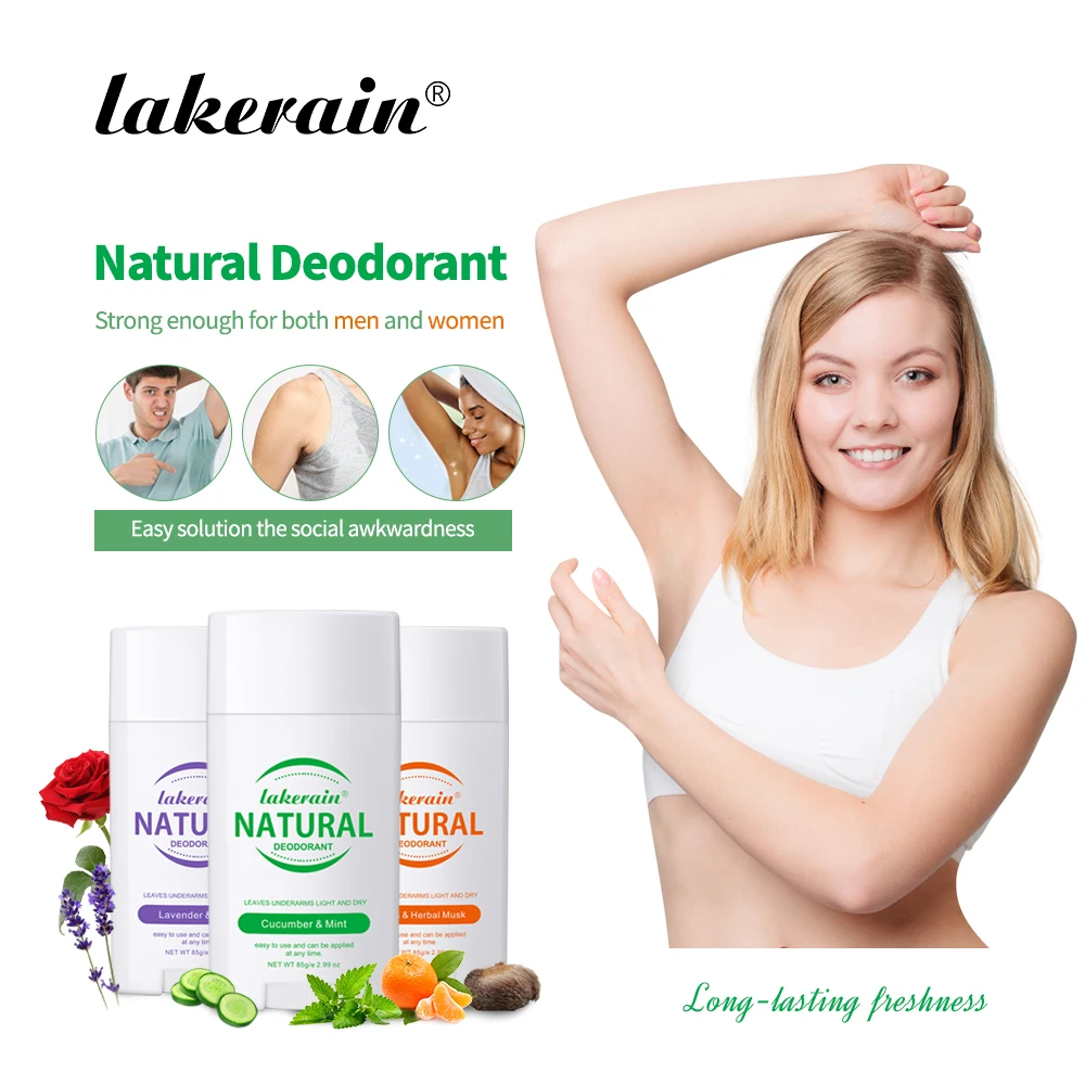 

Lakerain Women's Natural Deodorant Lotion Multiple Fruits Perfume Exciting Ambiguous Atmosphere Long Lasting Fragrance Skin Care