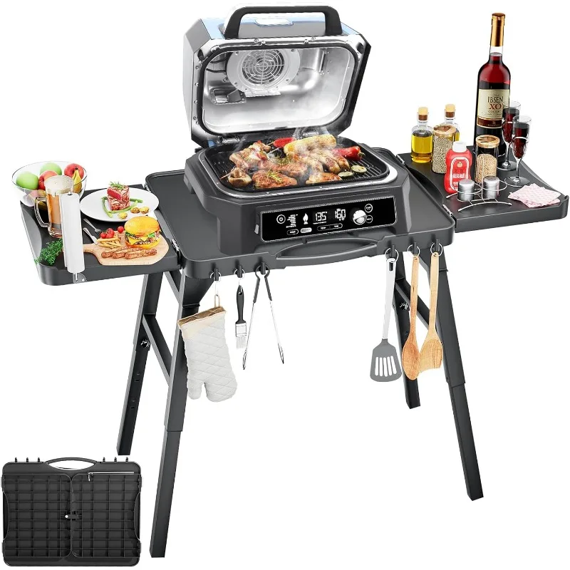 

Portable Grill Stand with Adjustable Leg for Woodfire Outdoor Grill OG700 OG800 OG900 Series, Blackstone Griddle