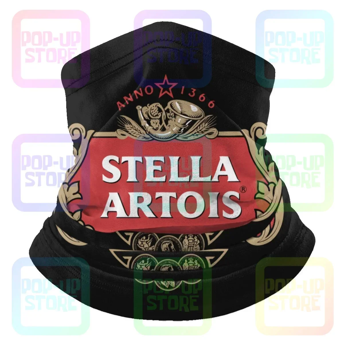 Stella Artois Beer Ghetta per il collo in microfibra Bandana Sciarpa Moda unisex Protezione UV