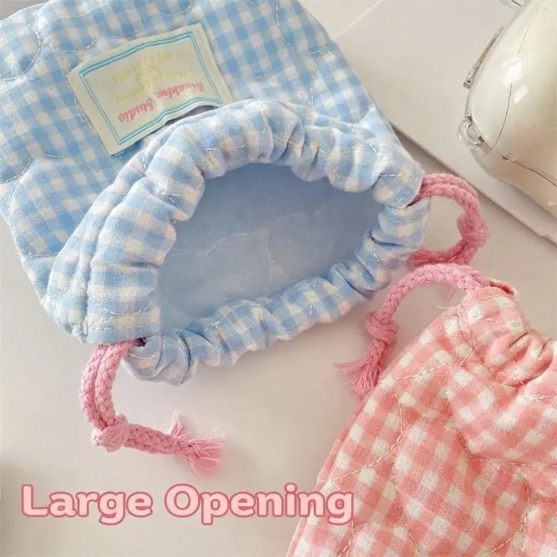 Anti-scratch Drawstring Camera Bag Small Design Handbag Camera Storage Bag Dustproof Anti-fall Small Lipstick Bag Outdoor Trave