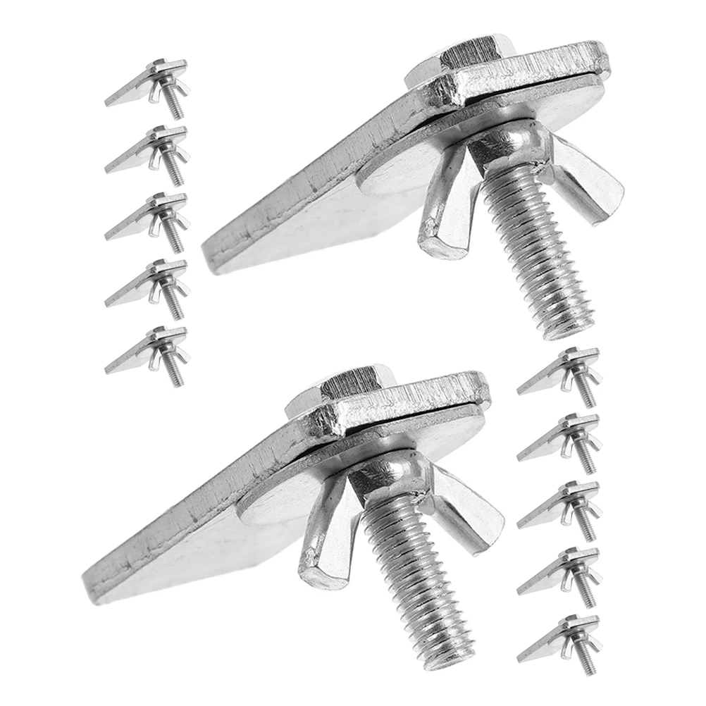 

12 Pcs Arm Conversion Car Tire Wheel Scissor Jack Head Metal Scissor Jack Adapter Car Tire Lug Wrench Ratchet Tool Universal Fit