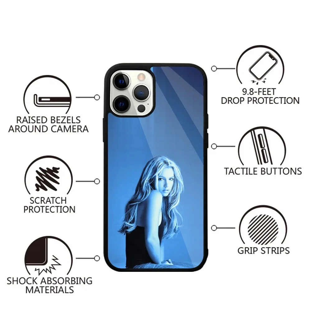 Singer B-Britney Spears  Phone Case Strong Magnetic For IPhone 16,15,14,13,Pro,Max,Plus,11,12,Mini For Magsafe Wireless Charging