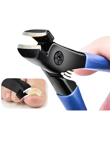 Professional Toenail Scissors Set - Extra Large Opening, Easy to Trimmer, High Quality, Ergonomic, Easy to Grip, Waterproof, Super Sharp, Durable - Suitable for Thick, Hard Toenails, Classic Style