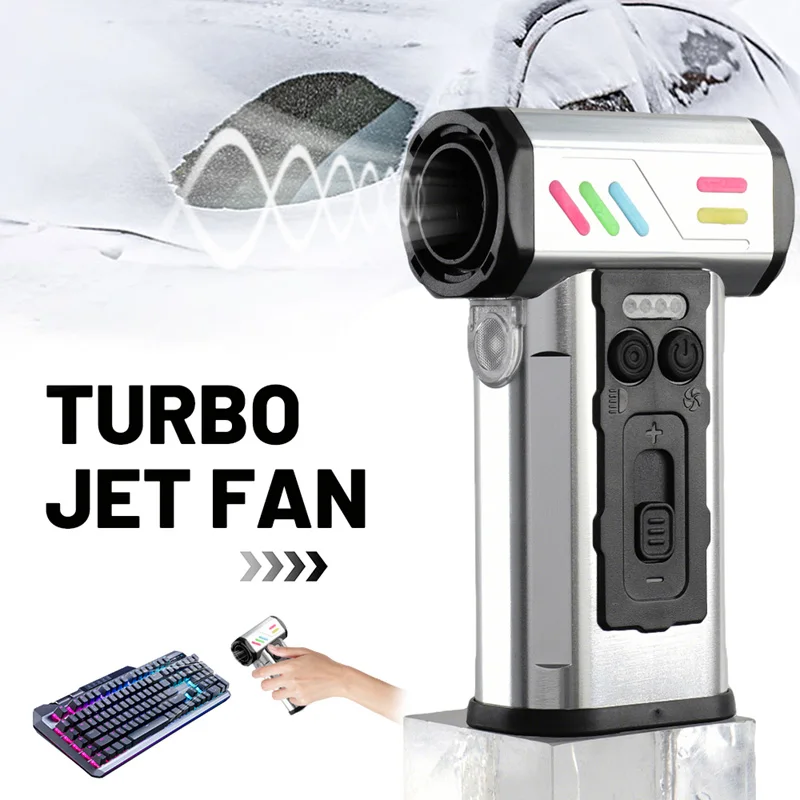 Alat Pembersih Mobil Xiaomi Turbo Jet Blower 990000RPM dengan Nozel Panjang, Peniup Udara Listrik, Penyedot Debu Mobil, Kipas Turbo Jet