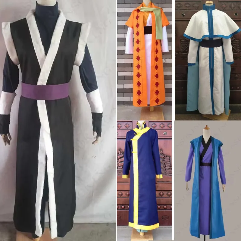 Anime Yona White Green Blue Dragon shina Cosplay Shinah Dawn Yellow Zeno Fighting Snake KiJa Jeha Son Haku Costume  Custom-made