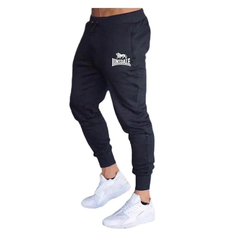 fashion lion Pants Men trousers Sweatpants Running Pants GYM Pants Men Cotton Trackpants Fitness Jogger Bodybuilding Trouser