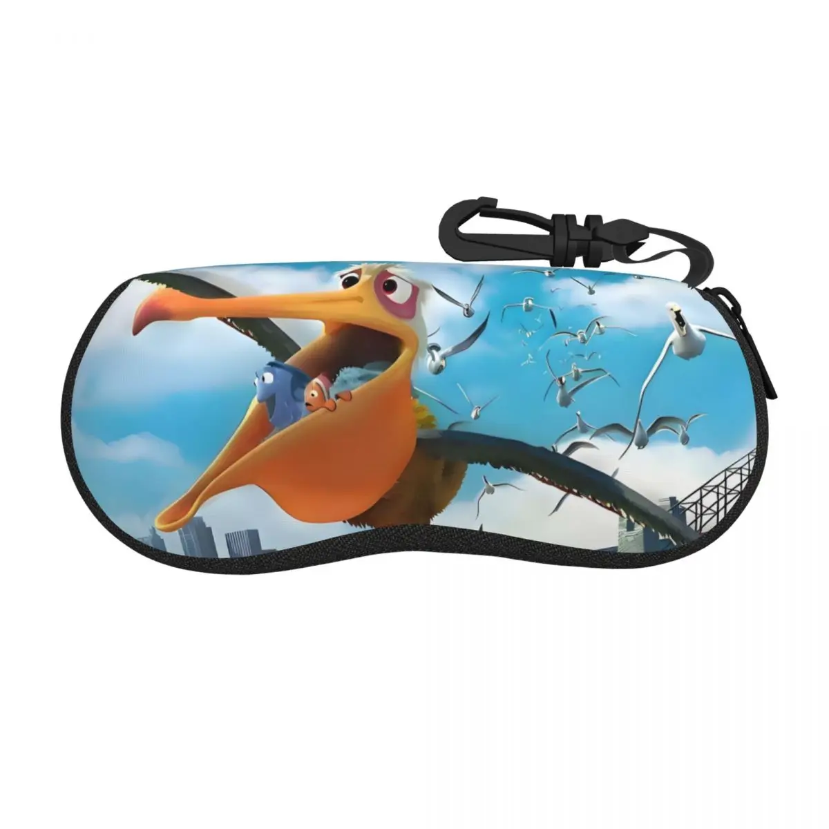 

Custom Cartoon Finding Nemo Eyeglass Glasses Case Men Women Soft Anime Comedy Adventure Film Sunglasses Protective Pouch