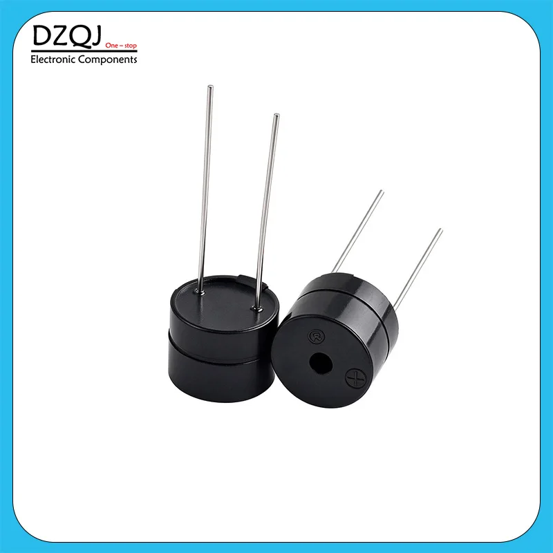 12095 Waterproof Buzzer, 12V, 12*9.5mm, Electromagnetic Active, Long 2 Pins