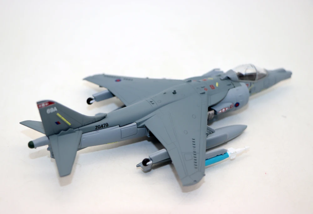 New 1/100 Harrier GR.9 RAF No.1 Squadron 2010 Fighters Metal Alloy simulation model aircraft for collection gift