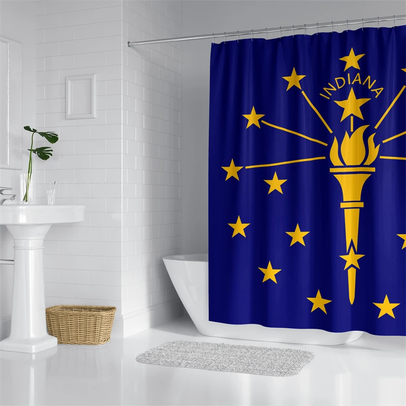 

Aertemisi Indiana Shower Curtain Set with Grommets and Hooks for Bathroom Decor
