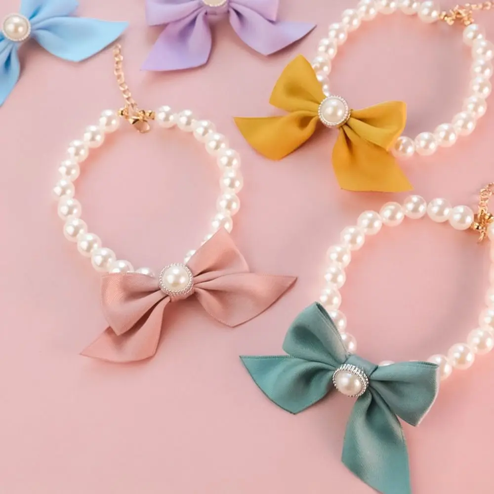 

Elegant Beautiful Pet Decorative Pet Accessories Dress Up Kitten Puppy Dog Leash Dog Necklace Pet Collar Cats Collar