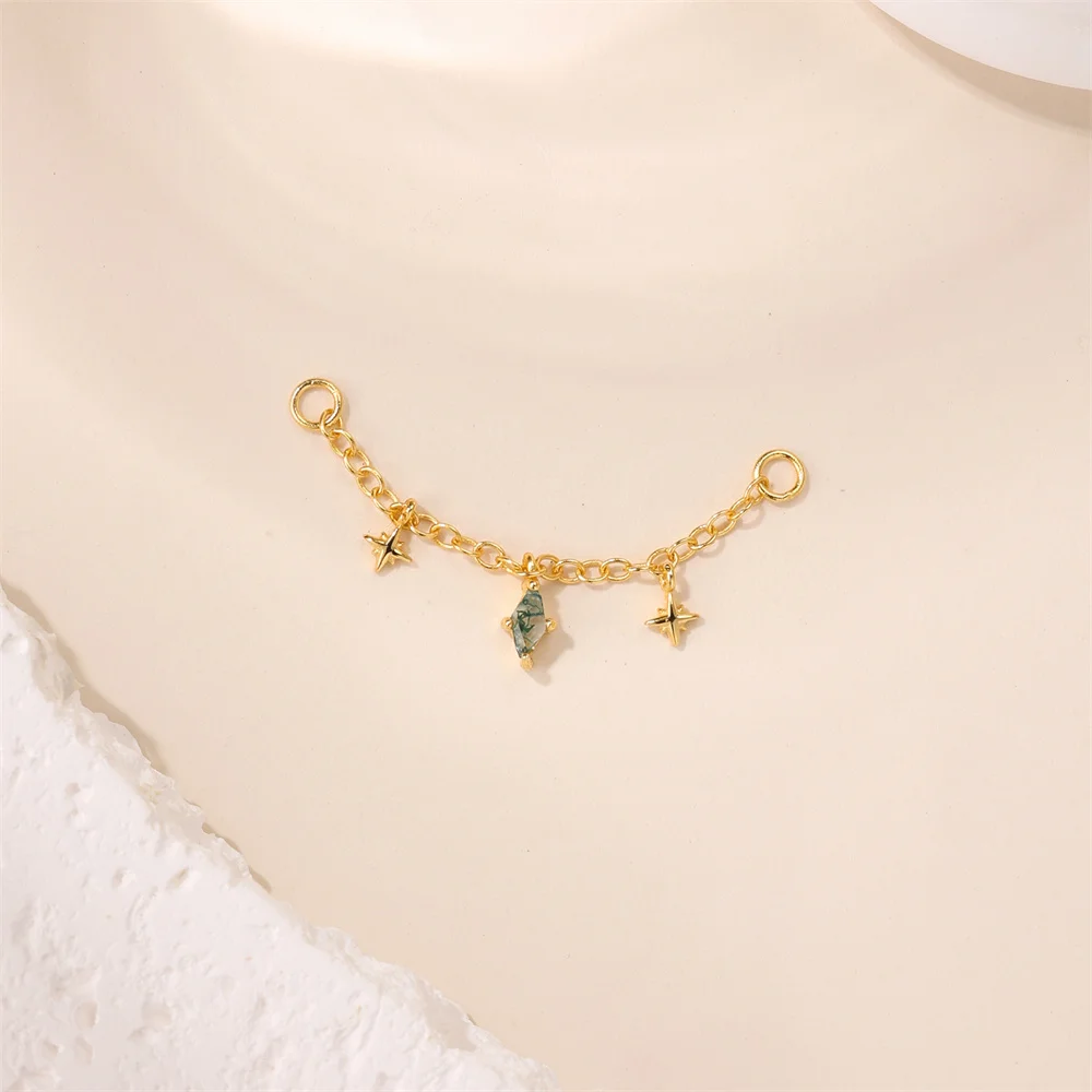 Aide VIP Customized Jewelry 100% 925 Sterling Silver Earring Rng DIY Necklaces Handmale Y2k Charms Jewelry - view 3
