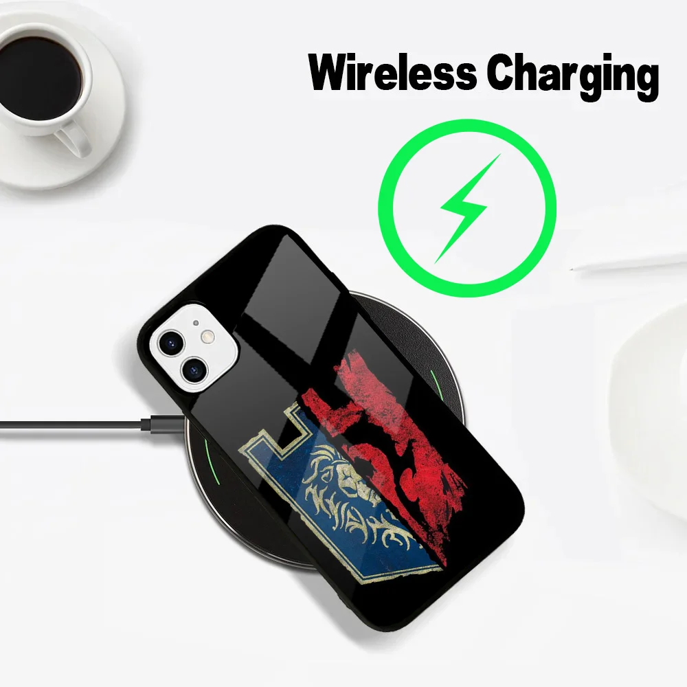 Phone Case For iPhone 16,15,14,13,12,11,Plus,Pro,Max Mini Magsafe W-World Of W-Warcraft Magnetic Wireless Charging