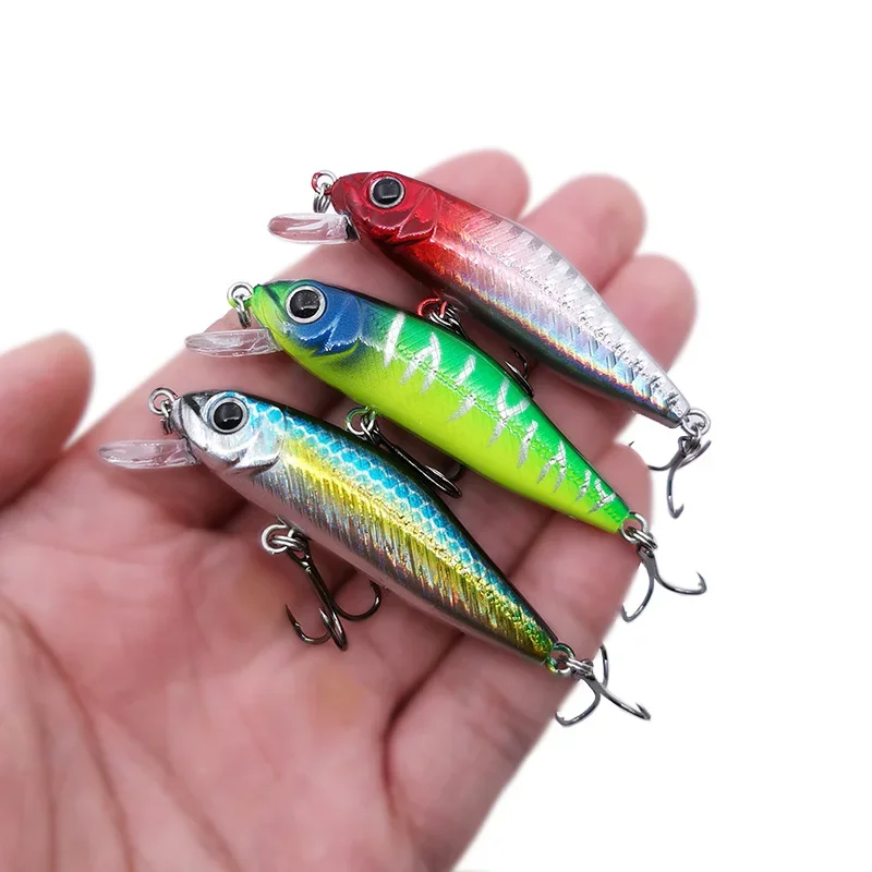 2022 New 55mm 4.8g Minnow Floating Crankbait Fishing Lure Ar