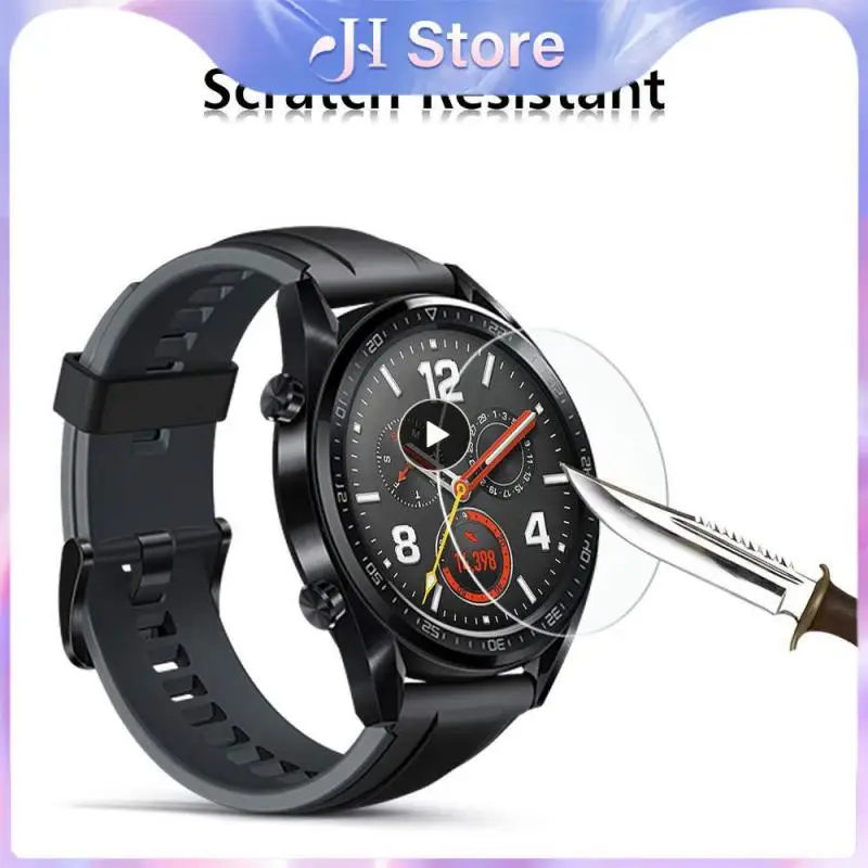 Crystal Clear Glass Membrane High Quality Watch Tempered Film Easy To Install Scratch Resistance Watch Accessories Durable