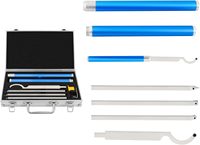 6 in 1 Carbide Tipped Wood Lathe Turning Tools Set Lathe Roughing and Finishing Hollowing Tool Wood Turning Chisels for Lathe
