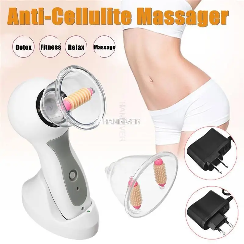 Portable Anti Cellulite Vacuum Cup Body Deep Slimming Massager Therapy Treatment Cupping Cup Loss Weight Tool