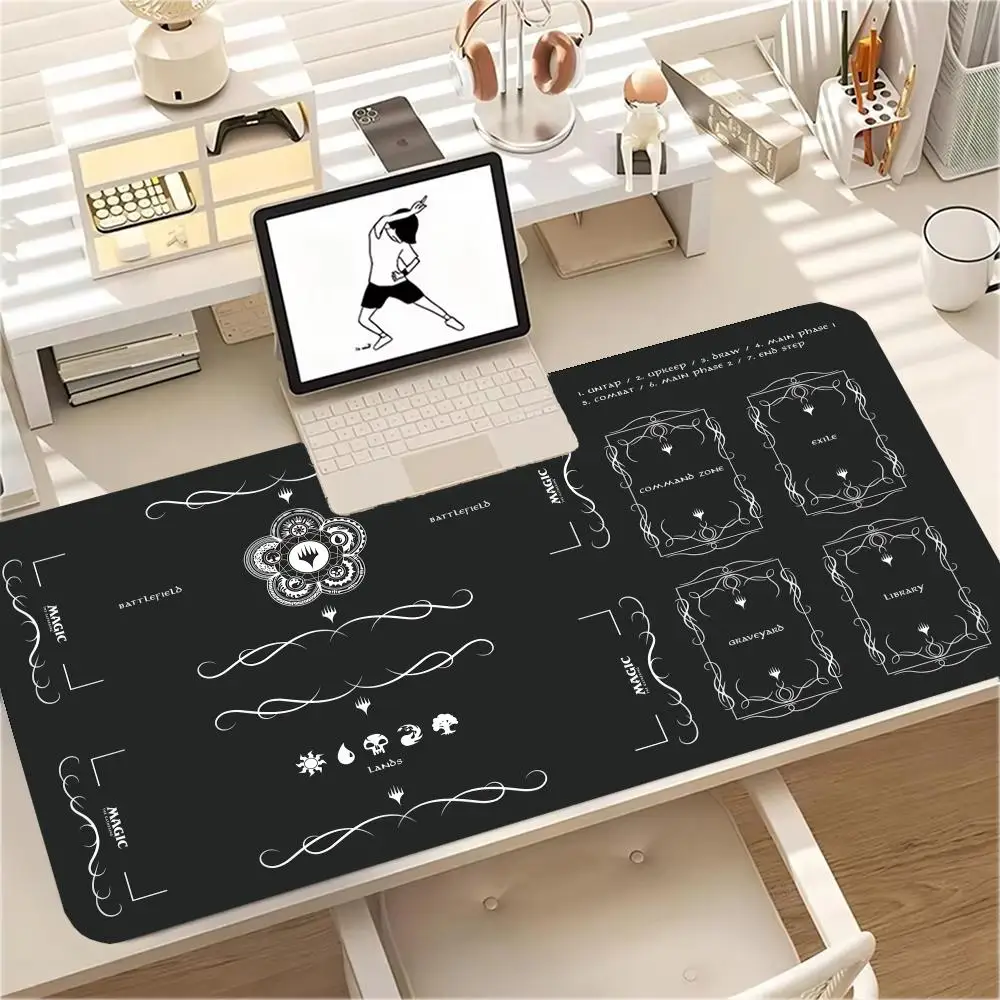 

90x40 Mousepad Locking PC Computer Office Printing Desk Mouse Pad Hot Selling Item The Magic Gathering Electronic Sports Rubber