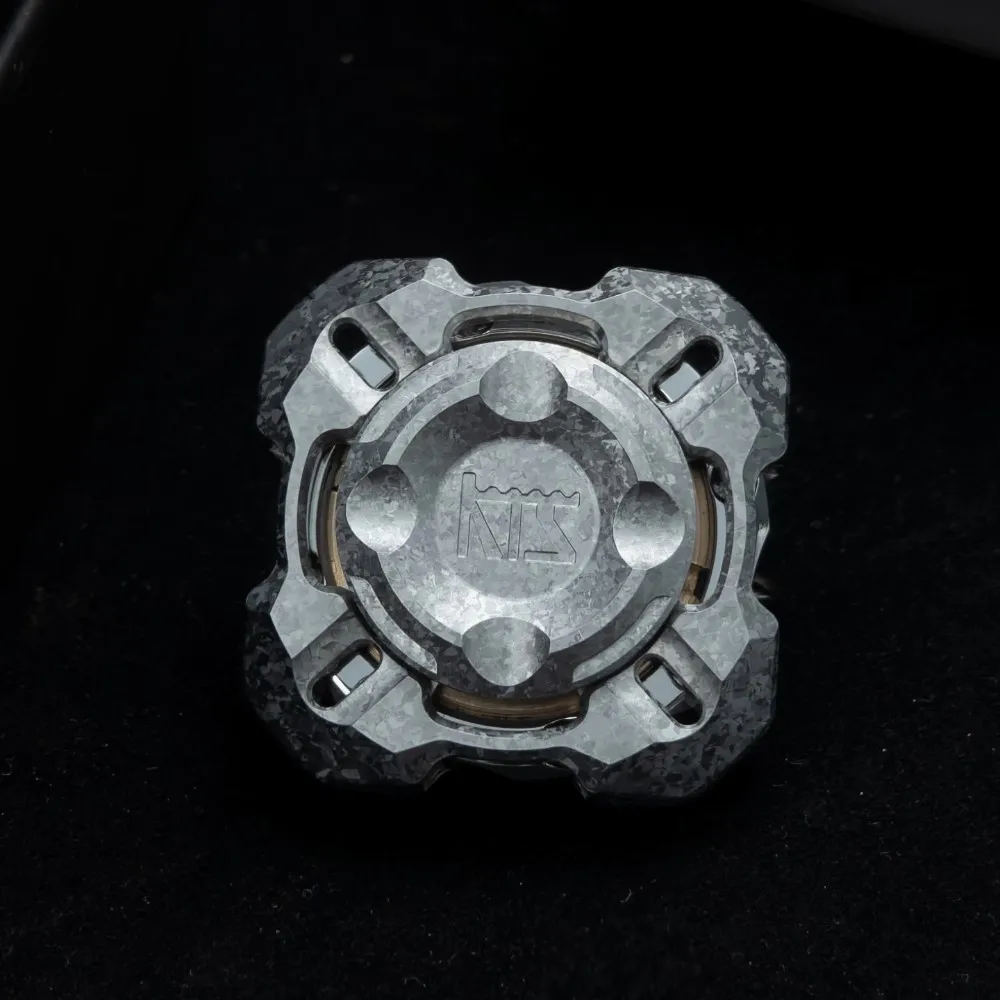 KTS EDC M4 TENON Fidget Spinner Internal And External Linkage Mechanical Exhibition Limited Fidgeting Spinners