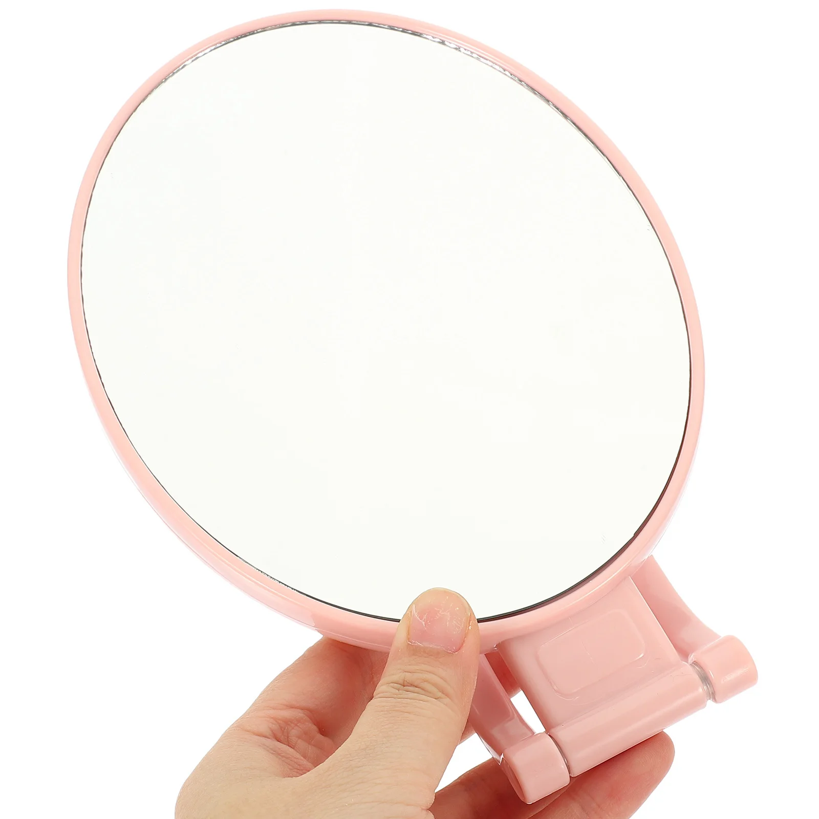 

Double Sided Makeup Mirror Foldable Compact Lightweight Portable Handheld Vanity Mirror for Travel Home Office Beauty Care