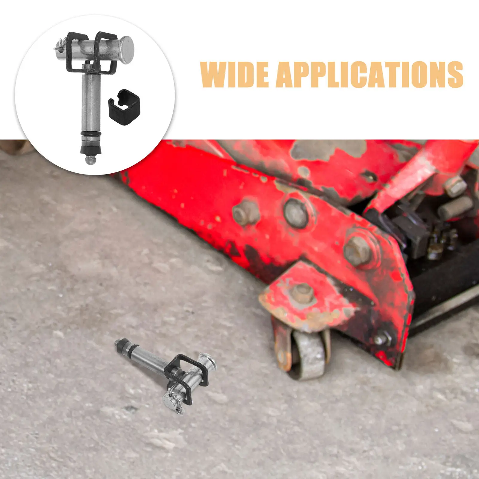 1Set Hydraulic Jack Pump and Clip Repair Accessories Kit Precision Valve Leak-Resistant Design Heavy Duty Support for Car Jack