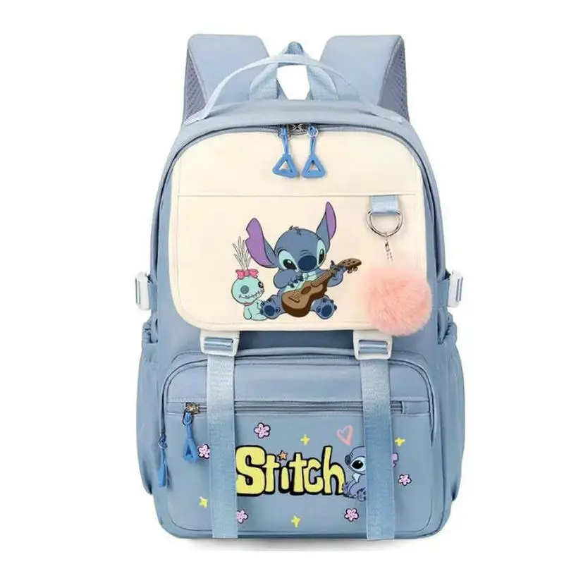 Disney Lilo Stitch Backpack for Girl Boy Student Teenager Children Rucksack Women Cute Casual School Bags Kids Birthday Gift Toy