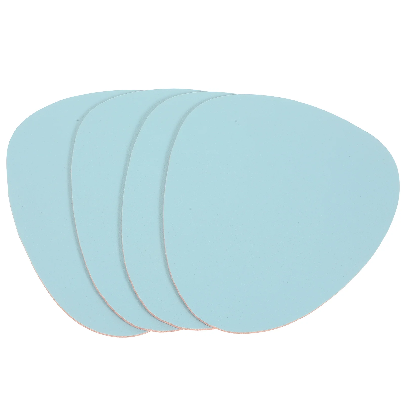 

4pcs Pink Coaster Cup Mat Waterproof Heat Insulation Table Pad for Home Hotel Dining Mats Cup Coasters