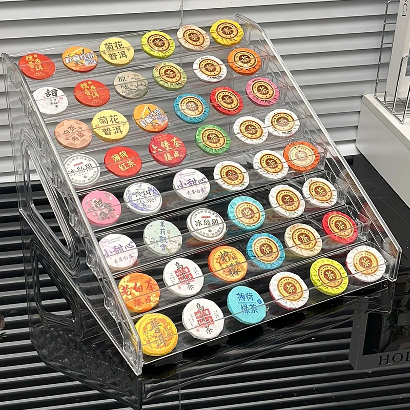 30 Various Shu Raw Puer Small Tea Cake Decorative Shelves Pu'er Ornament Pu erh Different Series Chinese Yunnan Droshipping